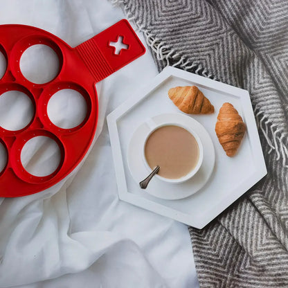 Pancake Maker With 7 Cavity Roundd