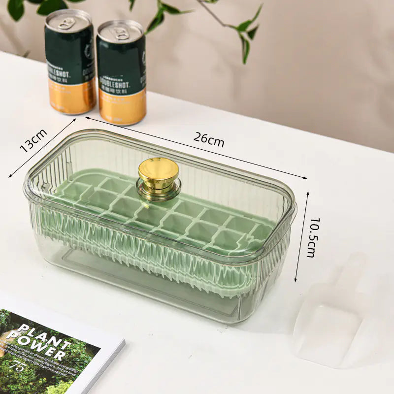 Food-Grade Ice Cube Maker with Press Design for Home