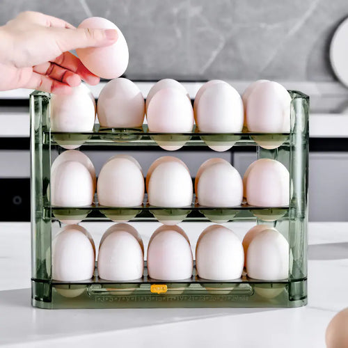 Egg Storage Box for Kitchen and Refrigerator Door