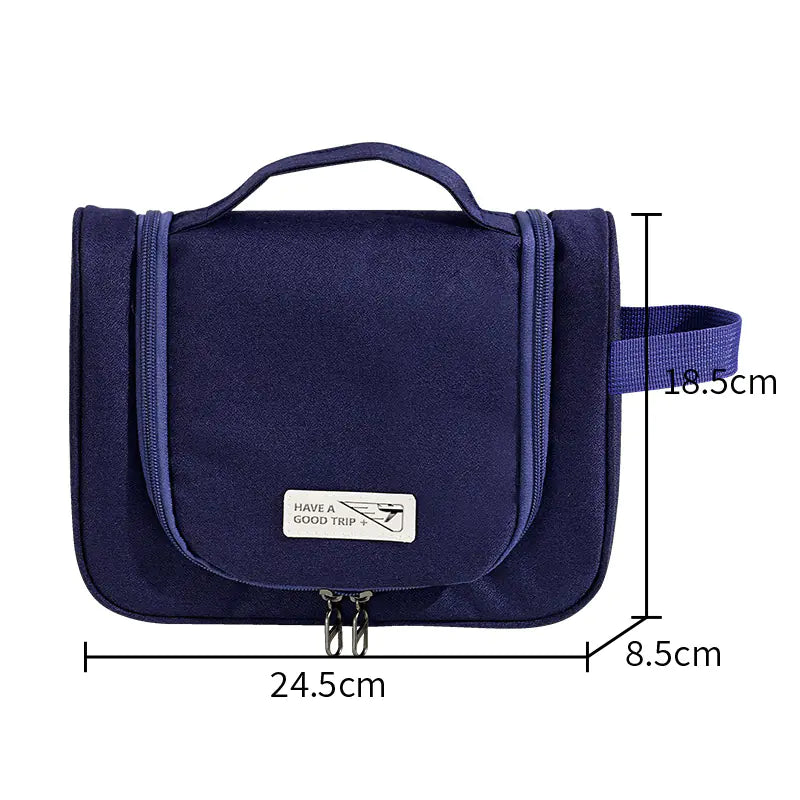 "New Travel Toiletry Bag with Large Capacity & Hook"