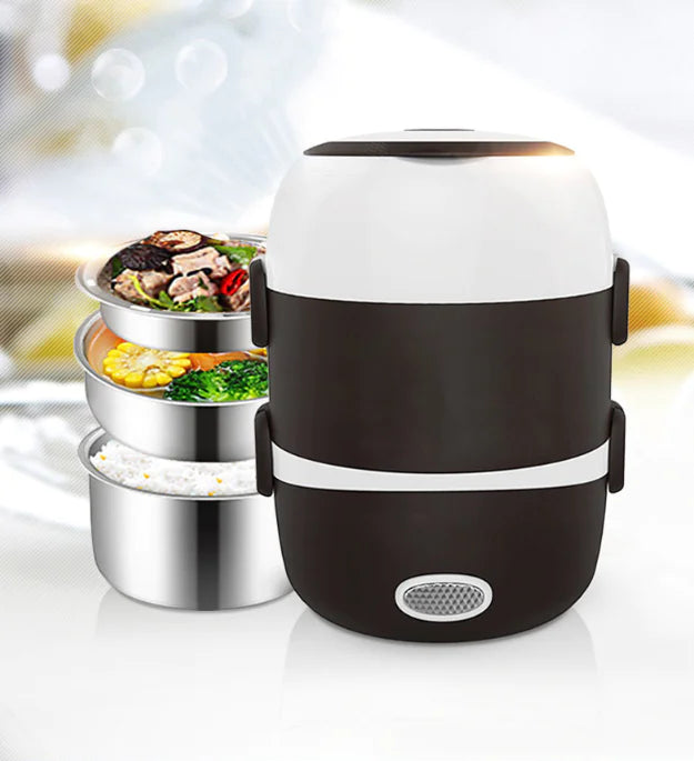 Multi-Function Electric Lunch Box and Mini Rice Cooker