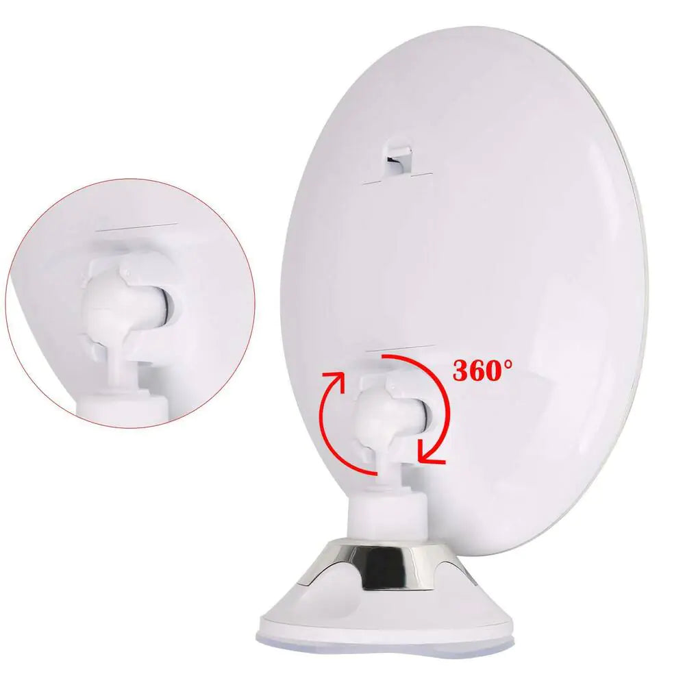 LED Vanity Mirror with Fill Light and 10X Magnification