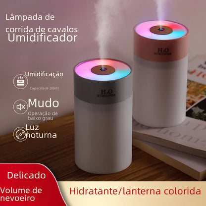 Compact USB Ultrasonic Aroma Humidifier for Home