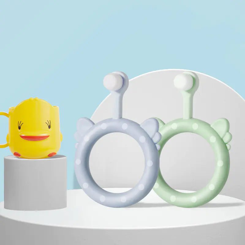 Silicone Baby Toothbrush Set for Infants and Children