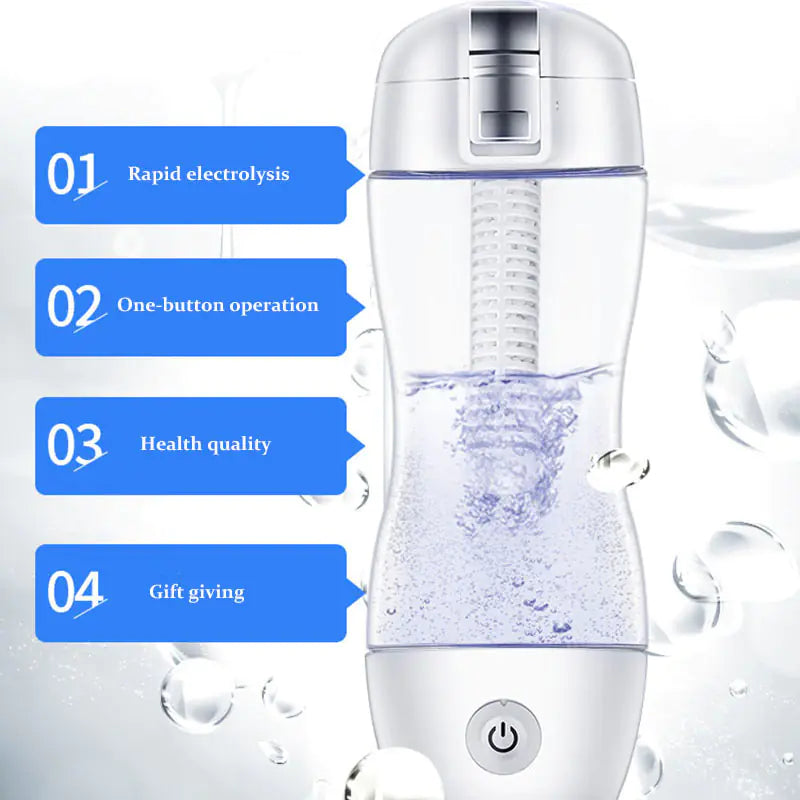 Hydrogen Water Cup Generator with Pure Water Source