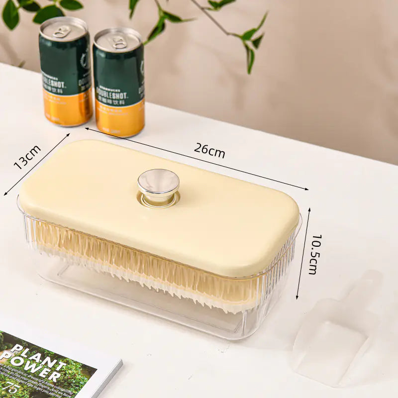 Food-Grade Ice Cube Maker with Press Design for Home