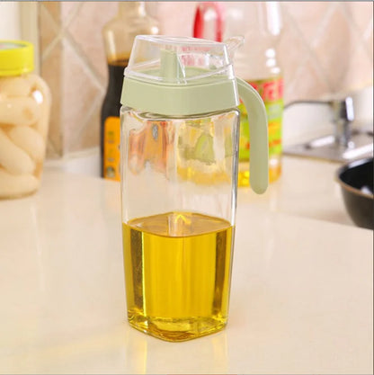 Kitchen Utensils and Glass Spice Bottle Set