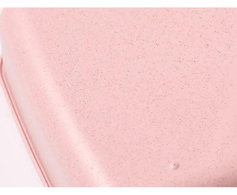 Microwave Lunch Box Set with Dividers and Lid