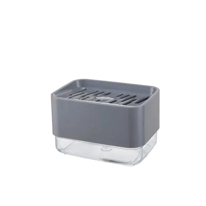 Liquid Feeder and Kitchen Brush Soap Dispenser Box