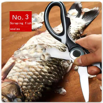 Heavy Duty Kitchen Scissors Set for Food Prep (1 Piece)