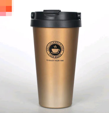 New Double-Layer Coffee Cup with Insulated Steel Liner