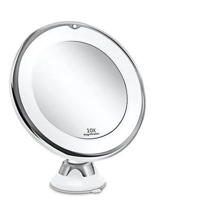 LED Vanity Mirror with Fill Light and 10X Magnification