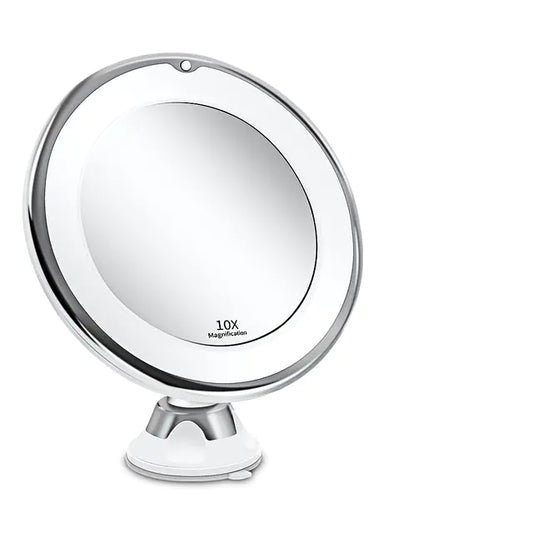 LED Vanity Mirror with Fill Light and 10X Magnification
