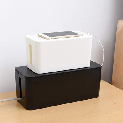 Large Plastic Cable Management Box for Power Strips