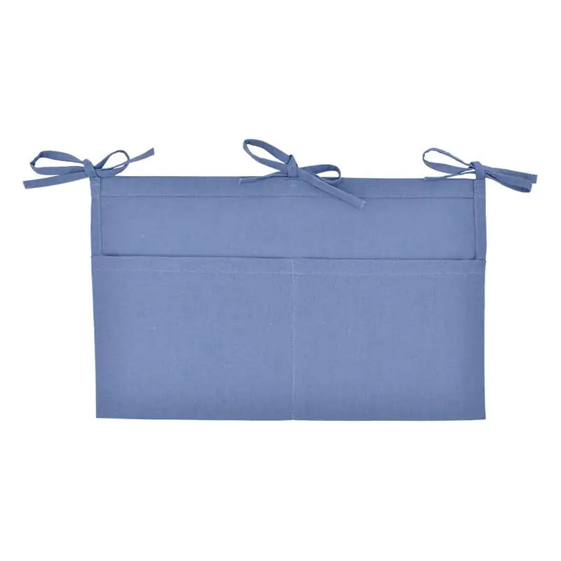 Linen Hanging Storage Bag with Double Compartments