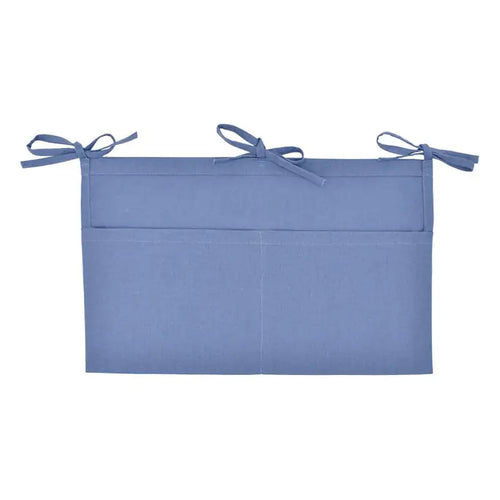 Linen Hanging Storage Bag with Double Compartments
