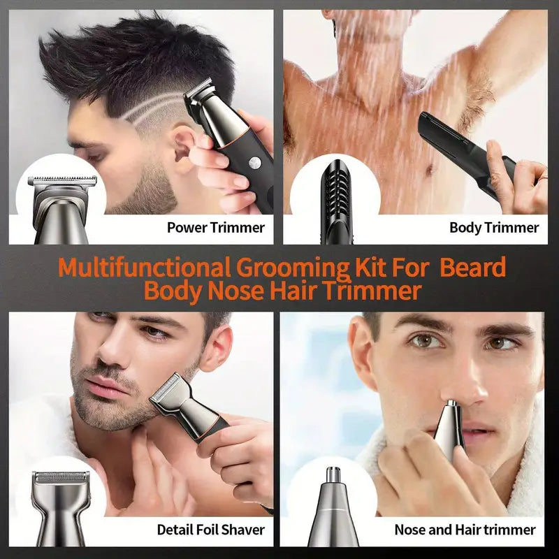 Multifunctional Beard and Hair Trimmer for Men