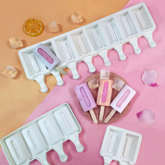 Groove Silicone Mold for Popsicles and Ice Cream