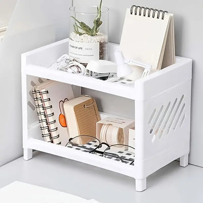 Double-Layer Desktop Rack