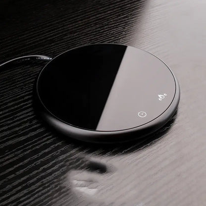 Adjustable Heated Coaster for Home Use - Retro Style
